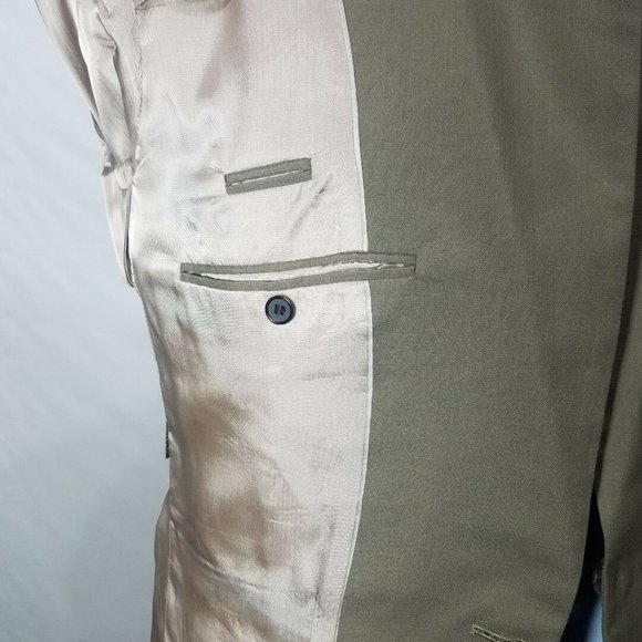 HUNTING HORN CLASSICS MEN'S 39S SPORT COAT GRAY POLYESTER WOOL - Picture 9 of 9